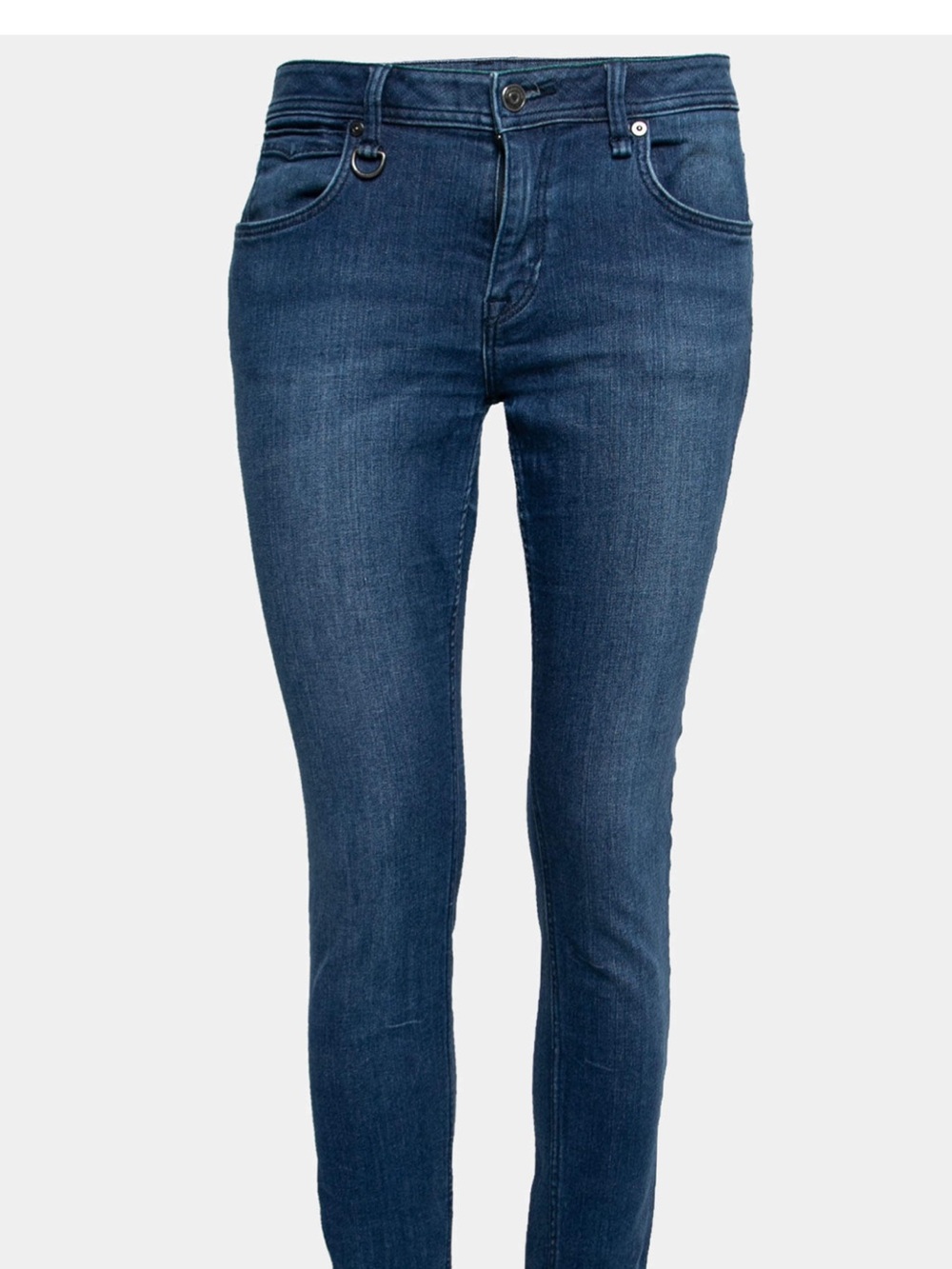 Burberry Skinny Jeans in Light Blue Wash